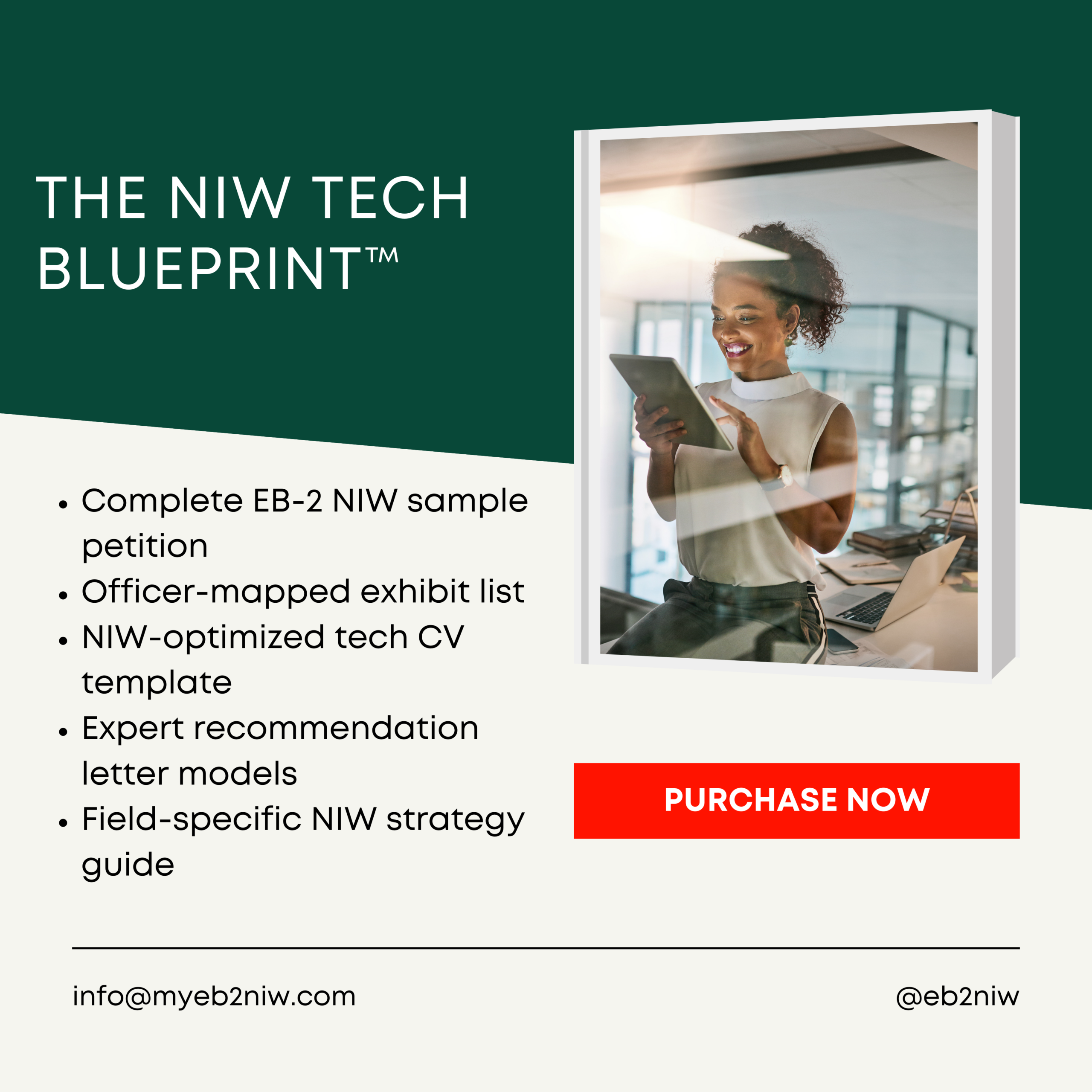 The IT, Software, Data & Cybersecurity EB-2 NIW Master Petition Toolkit